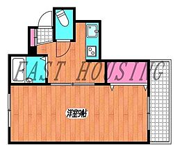 東京都渋谷区神宮前３丁目（賃貸マンション1K・3階・25.15㎡） その2