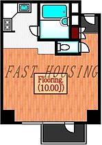 東京都渋谷区代々木３丁目（賃貸マンション1R・4階・25.73㎡） その2