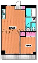 東京都渋谷区幡ヶ谷２丁目（賃貸マンション1LDK・7階・39.00㎡） その2