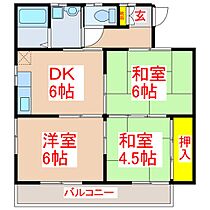 ハイツ優  ｜ 鹿児島県姶良市加治木町反土1867番地1（賃貸アパート3DK・2階・48.00㎡） その2