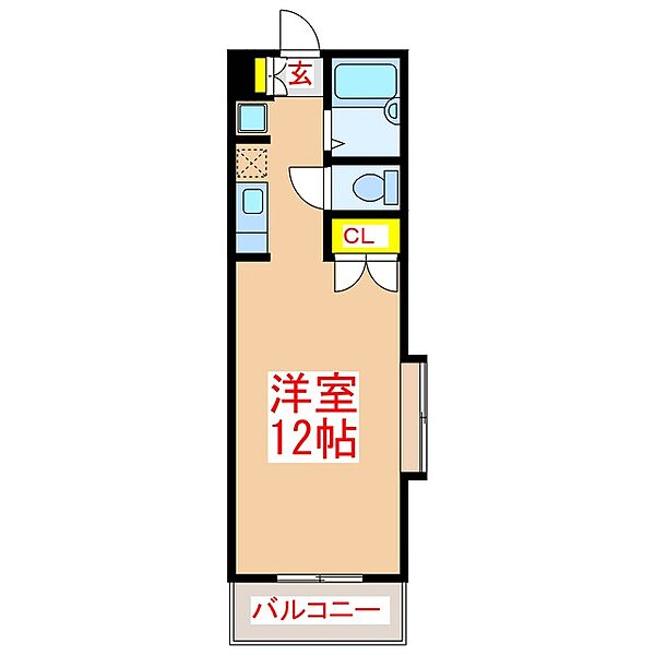 ＳＡＬＡ ｜鹿児島県姶良市加治木町本町(賃貸マンション1R・3階・28.00㎡)の写真 その2