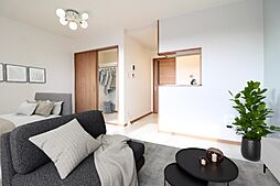 ＣＲＥＡ　ＳＴＹＬＥ　Ａ棟 2階ワンルームのリビング/ダイニング