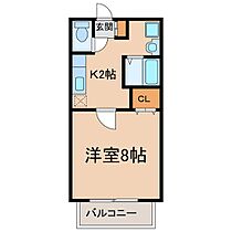 フェヴァリーVII  ｜ 鹿児島県鹿屋市新川町710番地1（賃貸アパート1K・2階・26.00㎡） その2