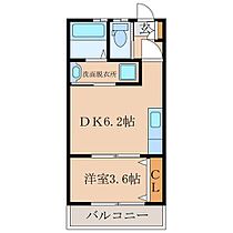 クレストコート　Ｂ棟  ｜ 鹿児島県鹿屋市寿8丁目20番地45（賃貸アパート1DK・2階・27.40㎡） その2