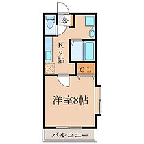 フェヴァリーVII  ｜ 鹿児島県鹿屋市新川町710番地1（賃貸アパート1K・2階・26.00㎡） その2