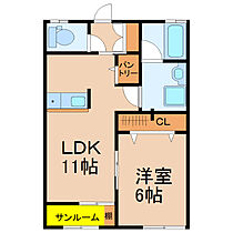 メイツ笠之原　Ａ棟  ｜ 鹿児島県鹿屋市笠之原町890-1(仮)（賃貸アパート1LDK・1階・39.50㎡） その2