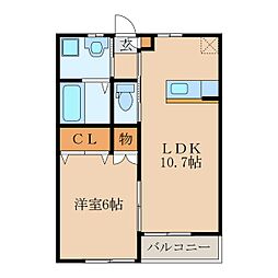 ひまわりハイツ C 1階
