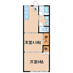 コーポスマイル 1階/-
