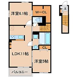 ル・シエル　Ａ 2階