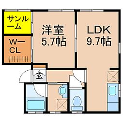 セゾン　Ｂ棟 2階