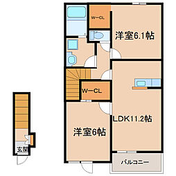 アクティブベル II 2階/-