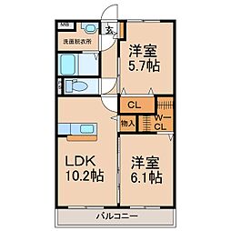 メルローズ寿北I 3階
