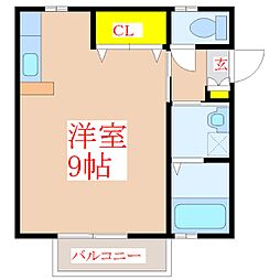 間取図画像 ワンルーム