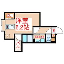 ＺＥＰＨＹＲ  ｜ 鹿児島県鹿児島市東谷山2丁目1番22（賃貸マンション1R・5階・24.32㎡） その2