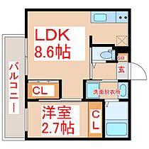 ＺＥＰＨＹＲ  ｜ 鹿児島県鹿児島市東谷山2丁目1番22（賃貸マンション1LDK・4階・27.00㎡） その2