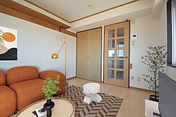 ささぬきステーションハイツ 5階1Kのリビング/ダイニング