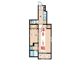 アマテラスまのせ　Ｃ棟  ｜ 鹿児島県南さつま市加世田村原20番地2（賃貸アパート2K・3階・40.77㎡） その2