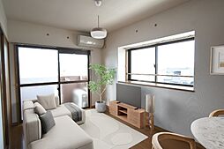 Ｃｅｎｔｒａｌ　ｈｉｌｌ 3階2DKのリビング/ダイニング