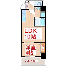 Ｐｅｎｇｕｉｎ　Ｖｉｌｌａｇｅ 7階1LDKの間取り