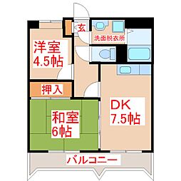 サンハイツ笹貫 2階/-