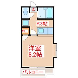 エーデルハイムカシオペア 1階/-