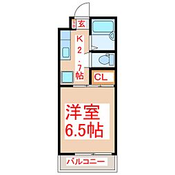 サンハイツありむら8 2階/-