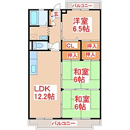 ディアコート宇宿 3階/-