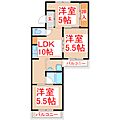 ワイズビレッジ2号棟1階4.9万円