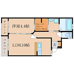 コンフォートマンション 1LDKの間取図画像