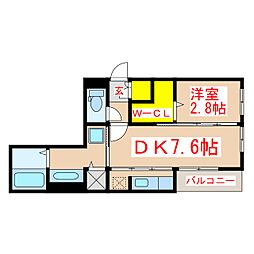中洲通駅 6.4万円
