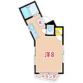 リバーサイド唐湊2階3.2万円