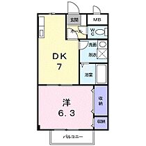 サニー紫原Ｉ  ｜ 鹿児島県鹿児島市紫原4丁目44番地3（賃貸アパート1DK・1階・33.12㎡） その2