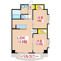 エクセラントメゾン与次郎II  ｜ 鹿児島県鹿児島市与次郎2丁目3番地33（賃貸マンション2LDK・4階・56.70㎡） その2