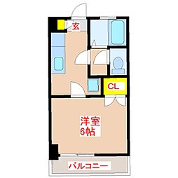 間取図画像 1K