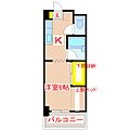 たーちハウス2階3.3万円