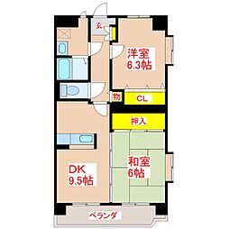 ピュアハウス・Ｋ 2階