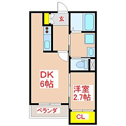 レグルス郡元 2階
