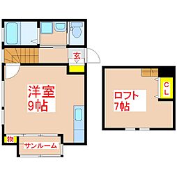 フェリスタ荒田 1階/-