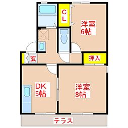 セジュール潤 1階/-