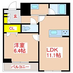 シャーメゾン下荒田 3階