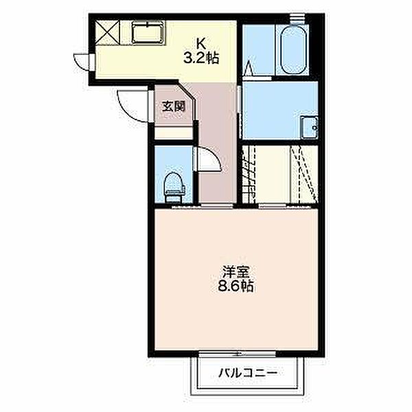 MASTTOWN 出川 Ｂ ｜長野県松本市出川 2丁目(賃貸アパート1K・1階・34.58㎡)の写真 その2