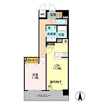 VILLA D’EST OHTE Ａ  ｜ 長野県松本市大手 1丁目（賃貸マンション1LDK・4階・50.80㎡） その2