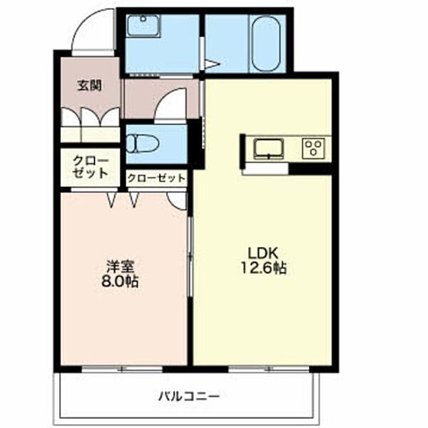 ルーエ シャトー ｜長野県松本市大字里山辺(賃貸マンション1LDK・2階・47.76㎡)の写真 その2