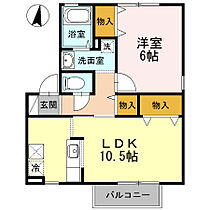 アトリオ・カルティス 101 ｜ 長野県松本市井川城３丁目（賃貸アパート1LDK・1階・42.11㎡） その2