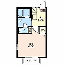 サライ21　Ａ  ｜ 長野県松本市大字水汲（賃貸アパート1K・1階・28.24㎡） その2