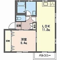 ビューハウス21　Ｂ  ｜ 長野県松本市井川城３丁目（賃貸アパート1LDK・2階・43.54㎡） その2