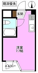 カルチャープリズム妙高 ワンルームの間取図画像