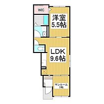 ウラノス  ｜ 長野県須坂市大字日滝大谷町（賃貸アパート1LDK・1階・40.10㎡） その2