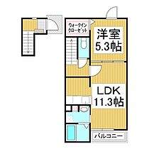 長野県須坂市大字塩川塩川町（賃貸アパート1LDK・2階・43.47㎡） その2