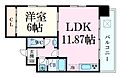 ワンズキャッスル9階6.7万円